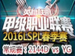 2016LSPL1ܣ2144D vs YG